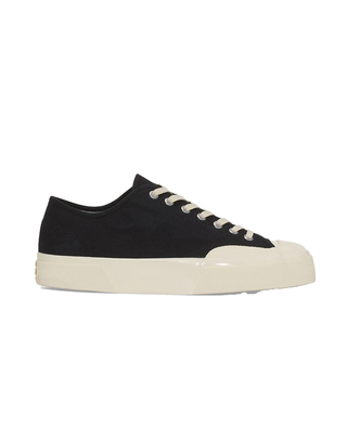 SNEAKERS "2432 WORKS LOW CUT" IN COTONE - BLACK S51347W AOU SUPERga 