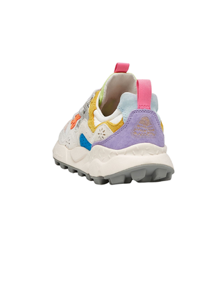 SNEAKERS DONNA " YAMANO 3 " BIANCO-ROSA