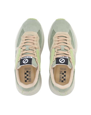 SNEAKERS DONNA " CARTER RUNNER " - LIME GREEN KNVCDD04BE TILLEUL/IGUANA NO NAME 