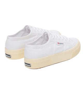 SNEAKERS DONNA "2740 PLATFORM LINEN" - WHITE S5133TW A04 SUPERga 