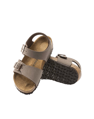 SANDALO BAMBINO NEW YORK - MOCHA 087783 MOCHA BIRKENSTOCK 