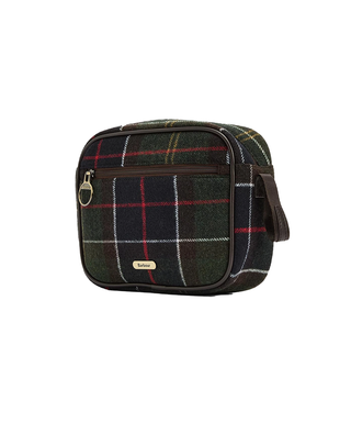 BEAUTY CASE IN CLASSIC TARTAN " ALLOWHAY " LAC0331 OL91 BARBOUR 