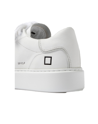 SNEAKERS DONNA SFERA CALF WHITE SFERA CALF WH\WH D.A.T.E. 