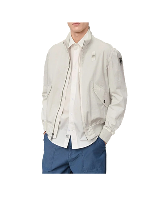 BOMBER UOMO LEGGERO BADGER - GRIGIO CHIARO BLUC04139 996 BLAUER 