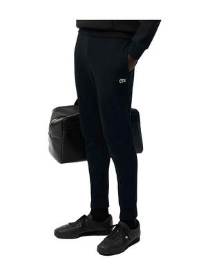 PANTALONI FELPATI UOMO SLIM FIT - NERO XH9624 031 LACOSTE 