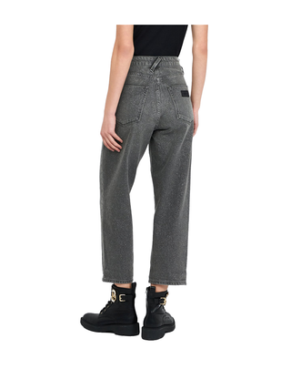 JEANS STRAIGHT GLITTERATO - GRIGIO UF5019D4927 N9935 LIU JO 