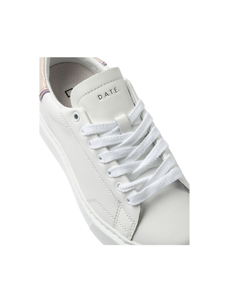 SNEAKERS DONNA "SFERA CALF" - WHITE-ROSE