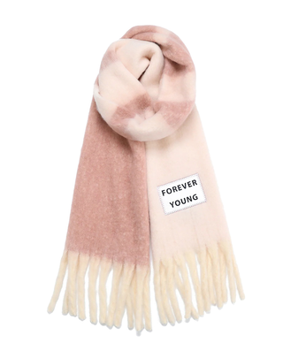 MAXI SCIARPA CON FRANGE - FOREVER YOUNG SRP 024 VERB TO DO 