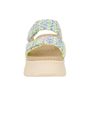 SANDALO DONNA " DELRAY SLIDE SURF BAJA " - BLUE MULTI