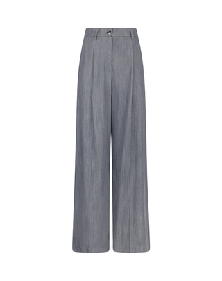 JEANS DONNA IN DENIM DI LYOCELL GRIGIO UF5144D0266 87457 LIU JO 