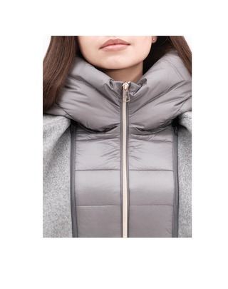 CAPPOTTO LUNGO CON IMBOTTITURA - GRIGIO WW20350 11 WHITE WISE 