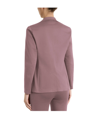 BLAZER A DUE BOTTONI IN SATIN POWER - TWILIGHT MAUVE DN22GA C66 RAGNO 