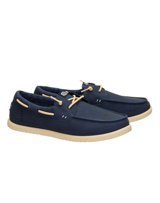 MOCASSINO UOMO HARBOR LO CLASSIC - NAVY HD.45139 4ZQ HEY DUDE 