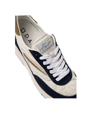 SNEAKERS UOMO ATHLETA NYLON - IVORY/BLUE ATHLETA NYLON NY\IB D.A.T.E. 