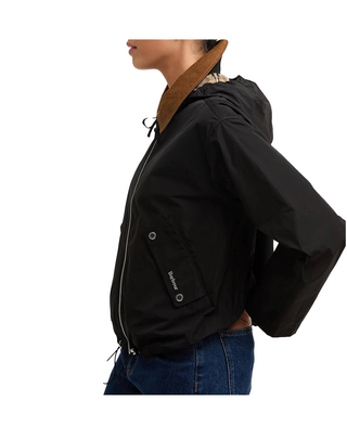 GIACCA DONNA ANTIPIOGGIA  "WEAVER " - NERO LSP0307 BK11 BARBOUR 