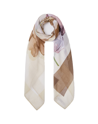 FOULARD 120X120 COLORBLOCK - NOCCIOLA 2A6042T2745 X0757 LIU JO 