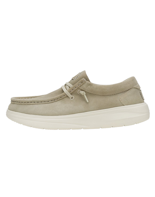 SCARPE UOMO " WALLY XTRA SUEDE " - STONE GREY/SILVER B.