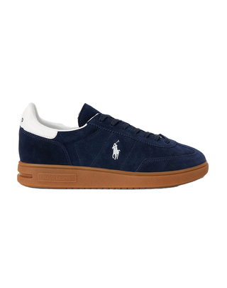 SNEAKERS UOMO IN CAMOSCIO " BEDFORD " - NAVY 809978008 001 RALPH LAUREN 