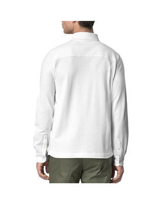 CAMICIA MANICA LUNGA "TIMOTHEE PIQUE SLIM "- WHITE K21425W 001 K-WAY 