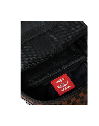 ZAINO "CLEAR RUBBER SHARKS IN PARIS" MARRONE