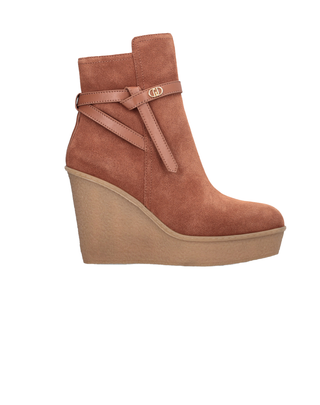 STIVALETTO CON ZEPPA IN SUEDE - COCCIO SF5083 S3804 LIU JO SHOES 