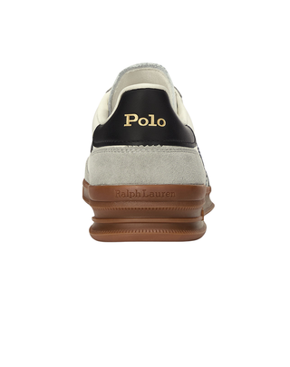SNEAKERS UOMO " HERITAGE AERA " IN PELLE E CAMOSCIO 809956119 002 RALPH LAUREN 