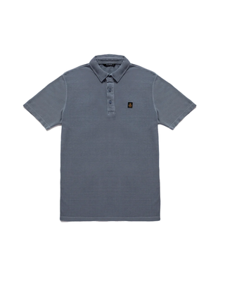 POLO PIQUET UOMO " MIRROR " - CARTA DA ZUCCHERO T68800PX5084 F03916 REFRIGIWEAR 