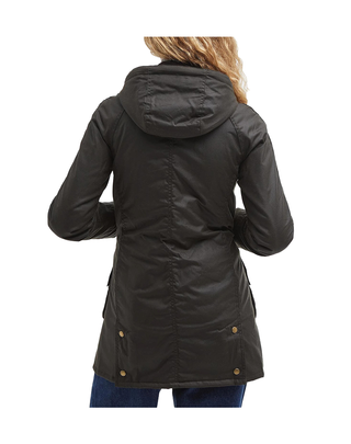 GIACCA DONNA "BOWER WAX" - OLIVE LWX0534 OL71 BARBOUR 