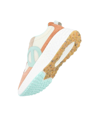 SNEAKERS DONNA "CARTER JOGGER" - MELON/OFF WHITE/TURQUOISE