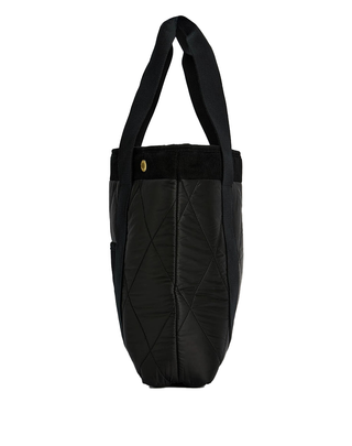 BORSA TRAPUNTATA " HEALY " - BLACK LBA0433 BK11 BARBOUR 