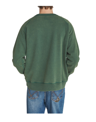 FELPA UOMO GIROCOLLO ATHLETIC CLUB - VERDE CREW NECK ATLETIC CLUB GREEN ROY ROGERS 