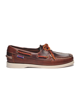 SCARPE DA DONNA "DOCKSIDES PORTLAND WAXED" - BROWN 731114W 900 SEBAGO 