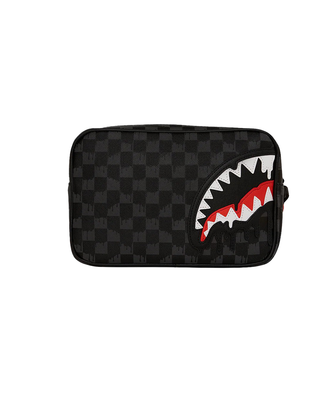 POCHETTE "DRIPPING SHARKS IN PARIS TOILETRY BRICK" 910B7968 NSZ SPRAYGROUND 