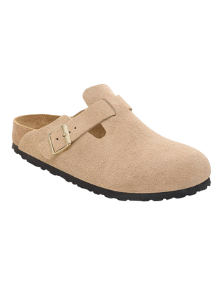 SABOT IN PELLE SCAMOSCIATA BOSTON - SANDCASTLE 1030883-S SANDCASTLE BIRKENSTOCK 