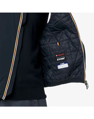 GILET UOMO IN PRIMALOFT "VALEN PLAIN WARM" - BLUE DEPTH K2136BW K89 K-WAY 