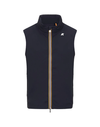 GILET UOMO "VALEN STRETCH NYLON JERSEY" - BLUE DEPTH K3123TW K89 K-WAY 