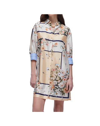 ABITO FANTASIA CON DETTAGLI IN CONTRASTO - MULTICOLOR WA6507T2555 P9547 LIU JO 