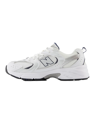 SNEAKERS BAMBINO "530" - WHITE BLU GR530SB1 WHITE GREY NEW BALANCE 