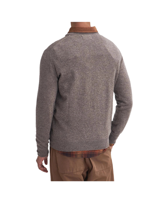 PULLOVER UOMO "ESSENTIAL" - DARK STONE MKN0345 ST71 BARBOUR 