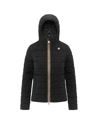 GIUBBINO DONNA "LIL DIAMOND QUILTED WARM" - BLACK PURE K2136EW USY K-WAY 