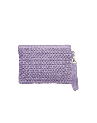 MINI POCHETTE IN RAFIA - LILLA SW0007 LC F**K 