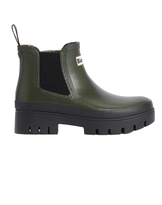STIVALETTO DONNA HALTON IN GOMMA - VERDE LRF0100 OL12 BARBOUR 