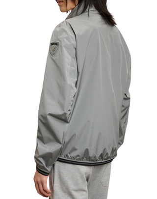 GIACCA A VENTO UOMO NASTRATA ED ELASTICIZZATA DEWAR - GRIGIO