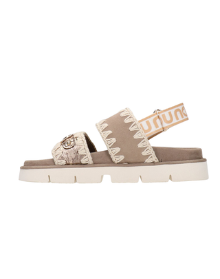SANDALO DONNA CON STRAP POSTERIORE