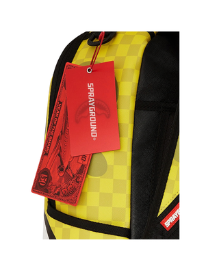 ZAINO UNISEX "SPONGEBOB CHECKERBOB DLXSV " 910B7011 NSZ SPRAYGROUND 