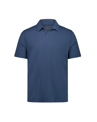 POLO SKIPPER LONG ISLAND IN COTONE FIAMMATO - ROYAL 2006 R BL'KER 