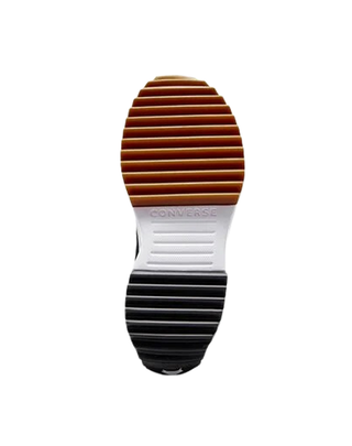 SCARPE DONNA CON PLATFORM DENTELLATO " RUN STAR HIKE" - NERO