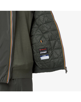 GIUBBINO UOMO JACK PLAIN WARM - VERDE K2136DW WMR K-WAY 