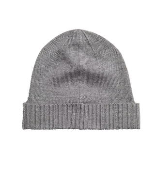 ZUCCOTTO IN PURA LANA CON LOGO - GREY MELANGE 710886137 003 RALPH LAUREN 