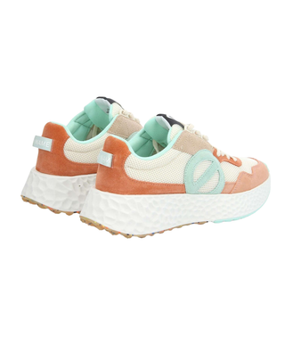 SNEAKERS DONNA "CARTER JOGGER" - MELON/OFF WHITE/TURQUOISE